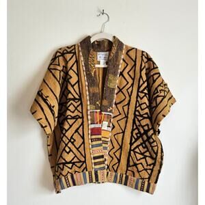Veranda Wear Women's Sweater Hand Woven Guatemala Boho Wearable Art Knit